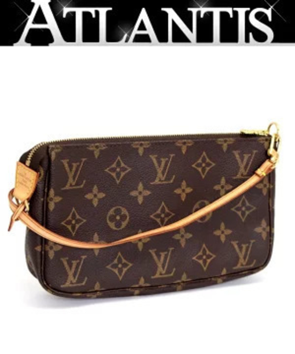 Louis Vuitton Pochette Accessoires Accessory Pouch Clutch Monogram
